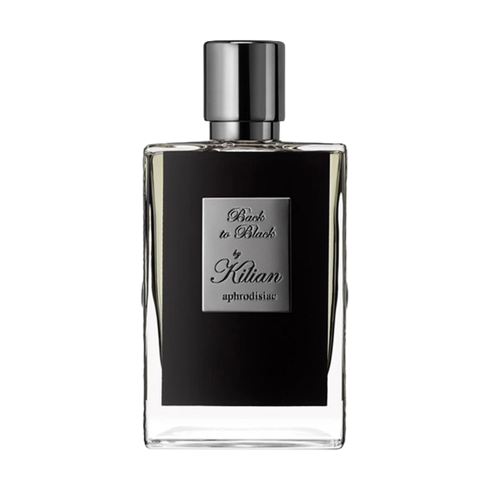 KILIAN BACK TO BLACK 50ML bottle only on transparent background