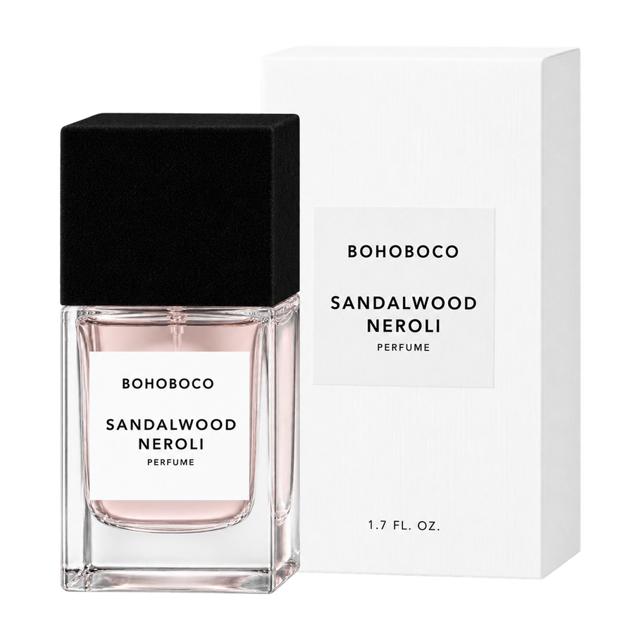 Bohoboco SANDALWOOD NEROLI 50ml bottle and box