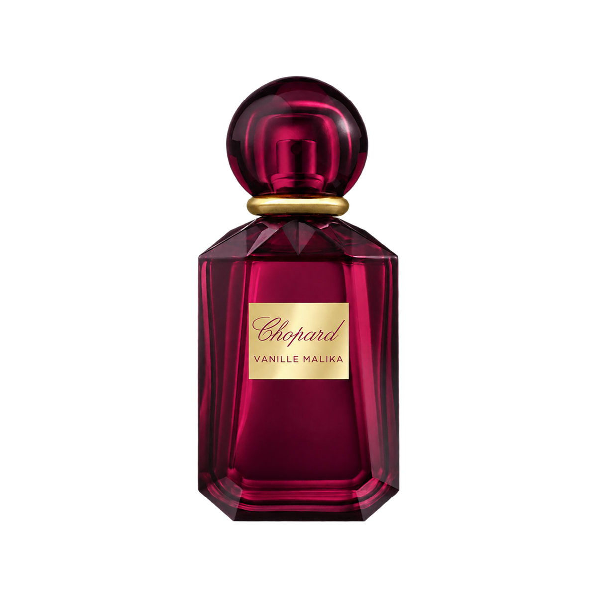 Chopard Imperiale Vanille Malika EDP 100ml — bottle only on transparent background, matching Chopard image size