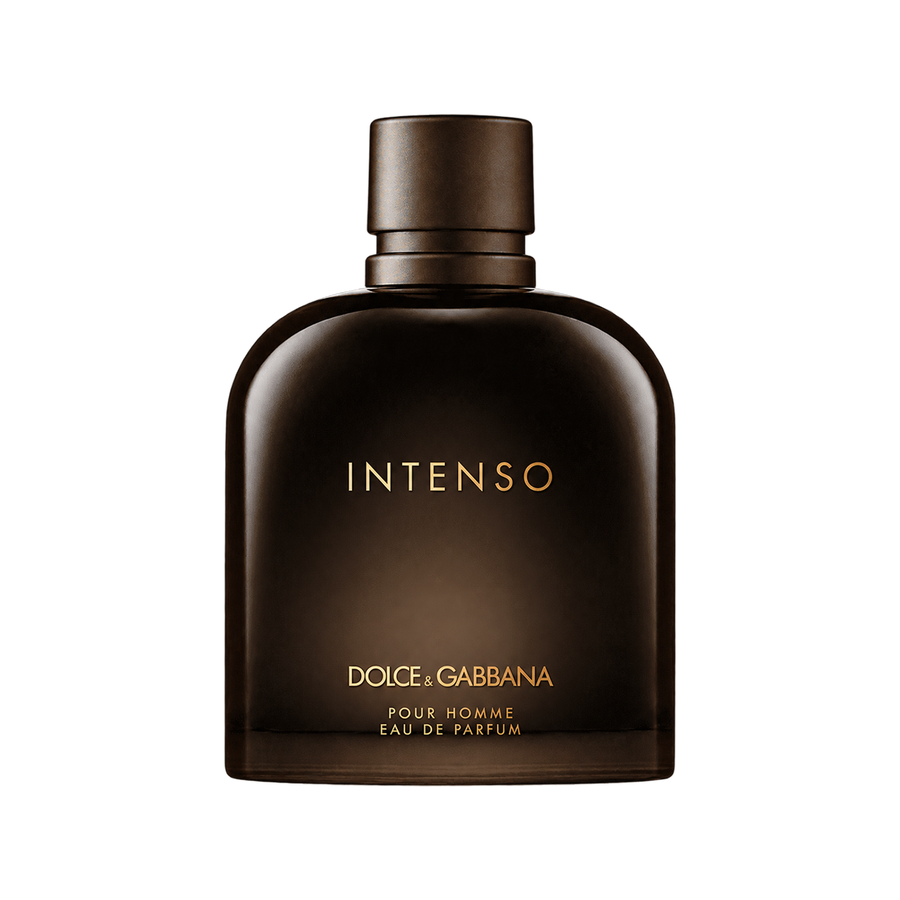 DOLCE & GABBANA INTENSO EDP 125ML — bottle only, transparent background and matched sizing