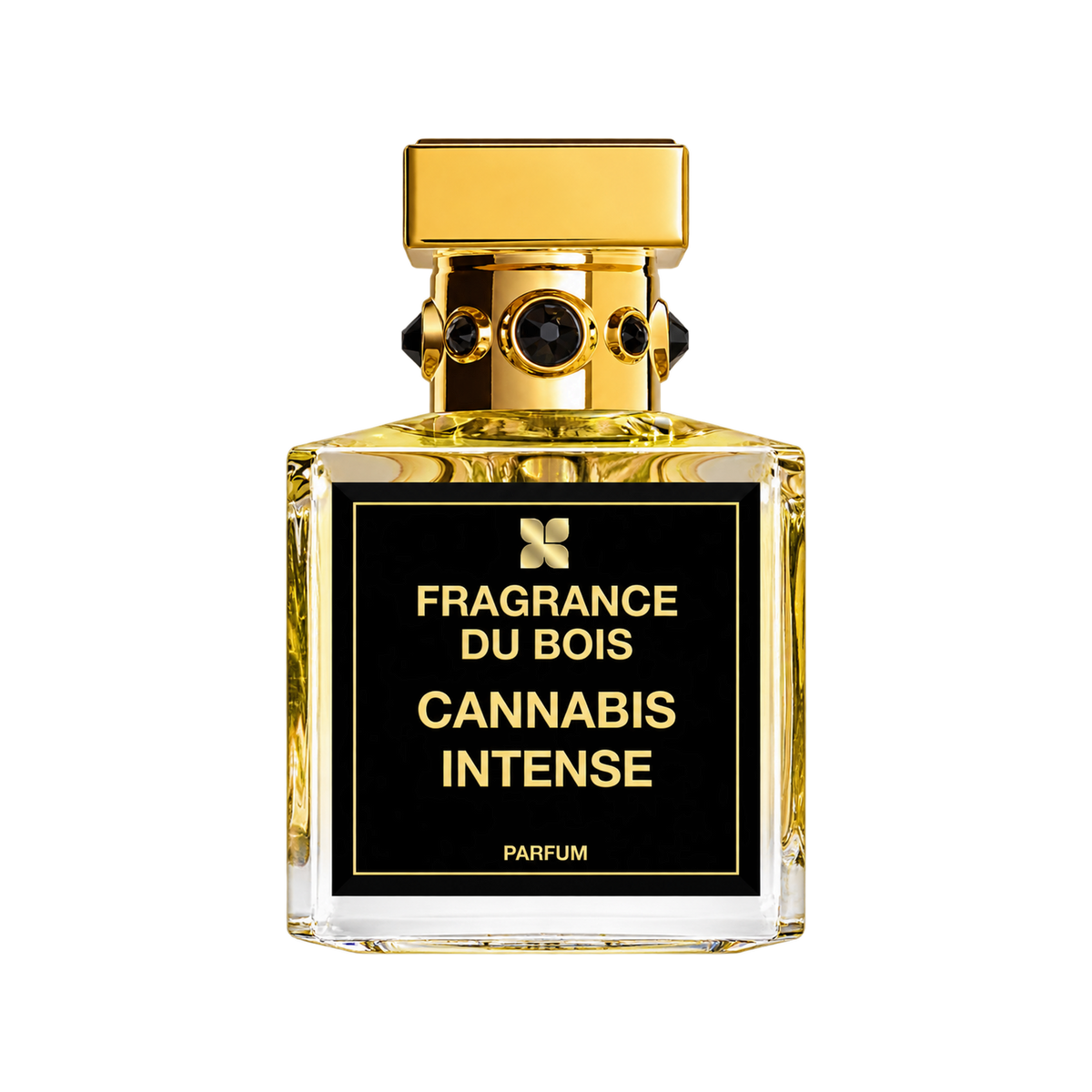 FRAGRANCE DU BOIS CANNABIS INTENSE PARFUM 100ML — bottle only, transparent background and matched sizing