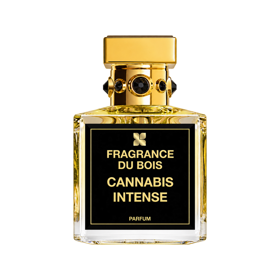 FRAGRANCE DU BOIS CANNABIS INTENSE PARFUM 100ML — bottle only, transparent background and matched sizing