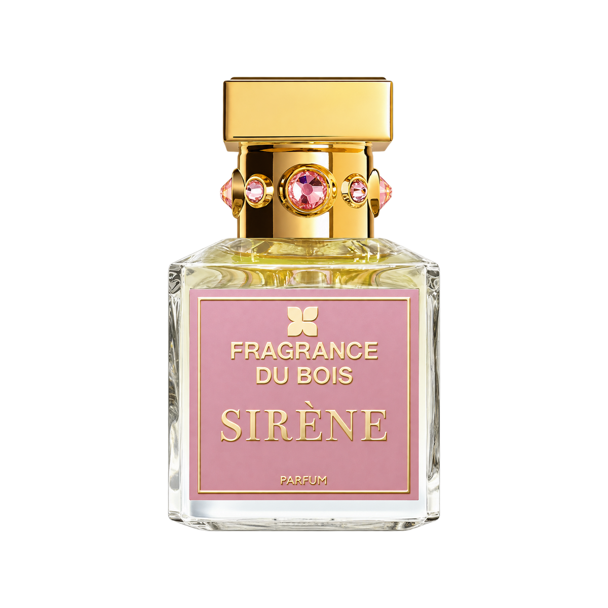 FRAGRANCE DU BOIS SIRENE PARFUM 75ML — bottle only, transparent background and matched sizing