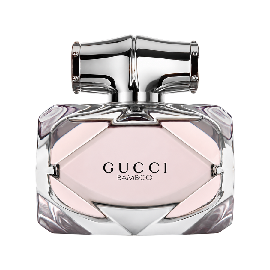 GUCCI BAMBOO EDP 75ML — bottle only, transparent background and matched sizing