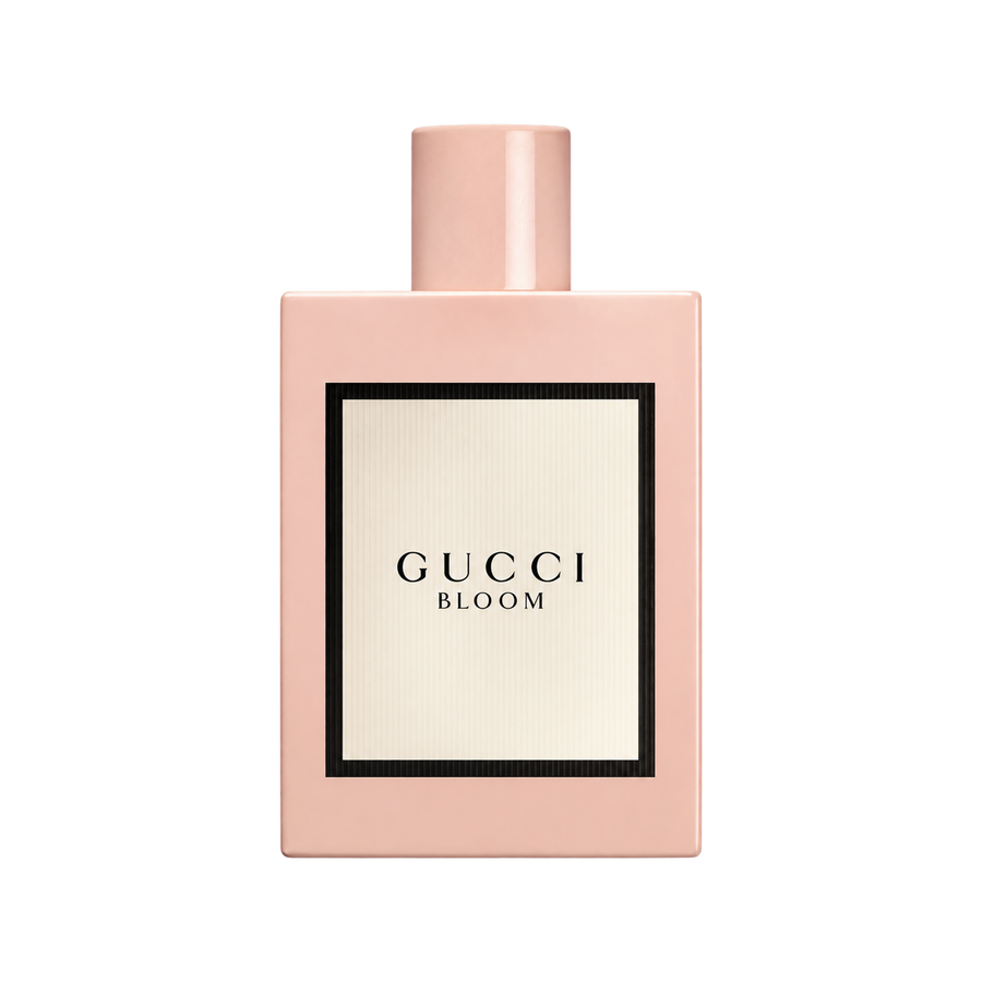 GUCCI BLOOM EDP 100ML — bottle only, transparent background and matched sizing