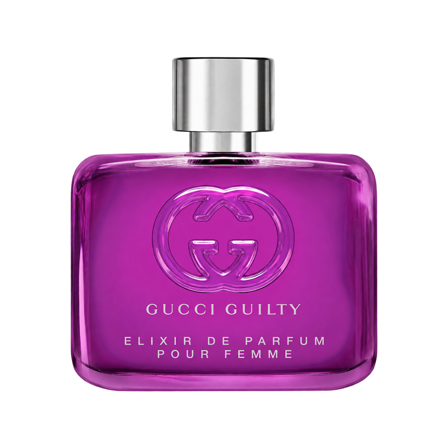 GUCCI ELIXIR WOMEN 60ML — bottle only, transparent background and matched sizing