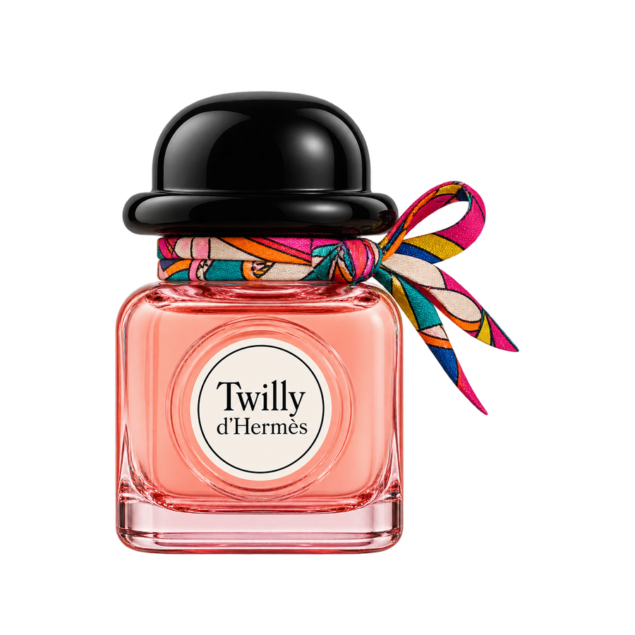 Hermès Twilly d'Hermès EDP 85ml — front-facing bottle-only transparent image, tighter balanced size