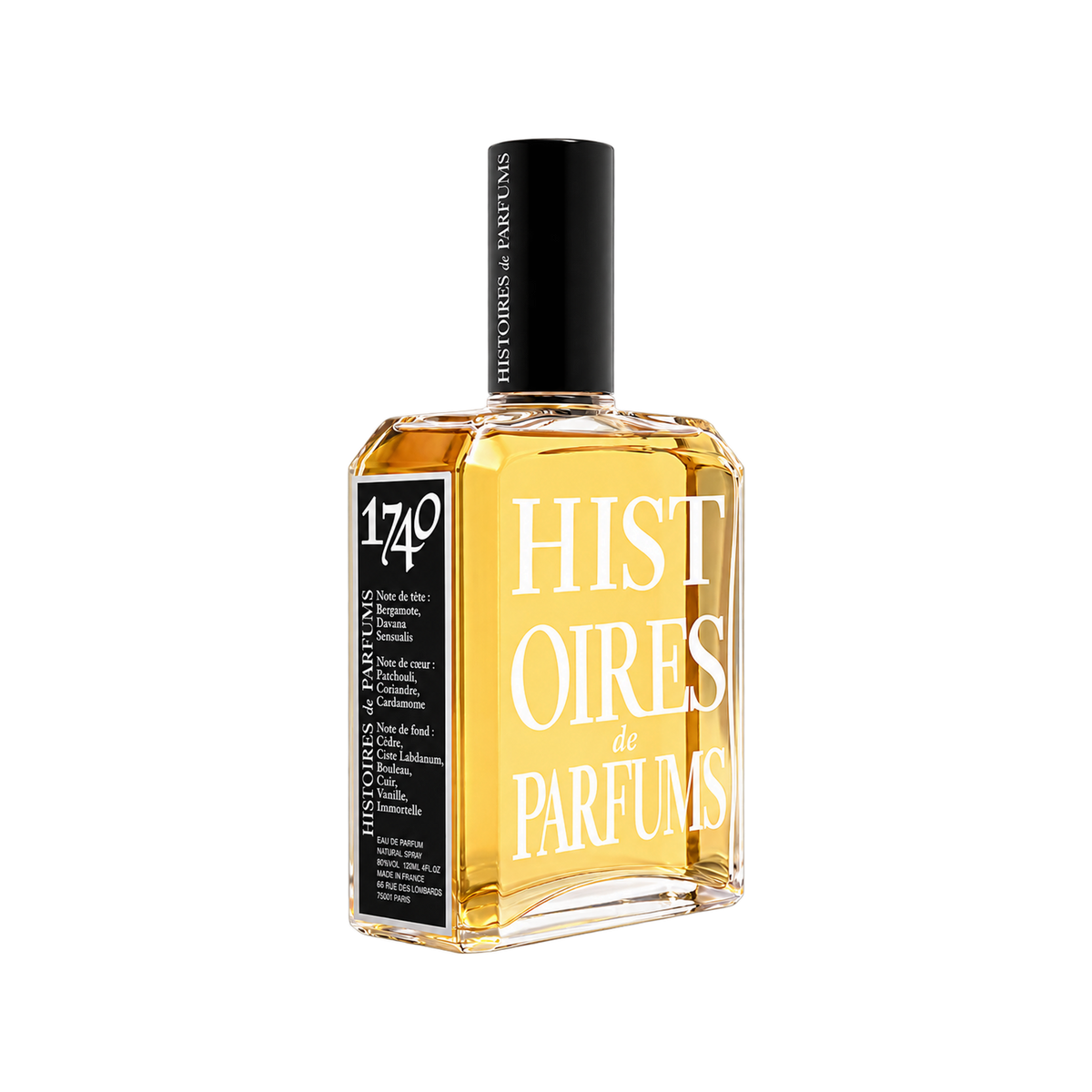 HISTOIRES DE PARFUMS 1740 120ML — bottle only on transparent background