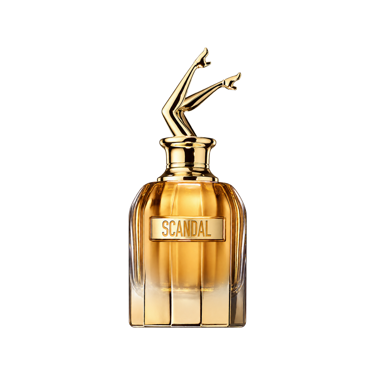 Jean Paul Gaultier Scandal Absolu Parfum Concentré 80ml — bottle only on transparent background