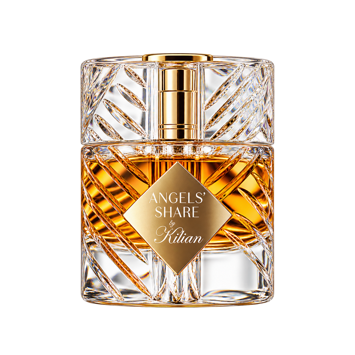 Kilian Angels' Share Eau de Parfum – upright bottle-only transparent image, balanced size