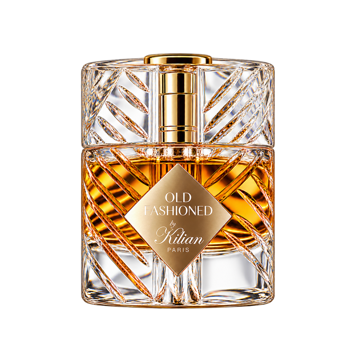 Kilian Old Fashioned Eau de Parfum – upright bottle-only transparent image, balanced size