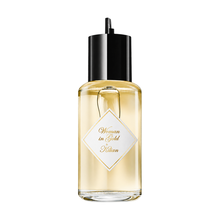 KILIAN WOMAN IN GOLD EDP 100ML REFILL bottle only on transparent background