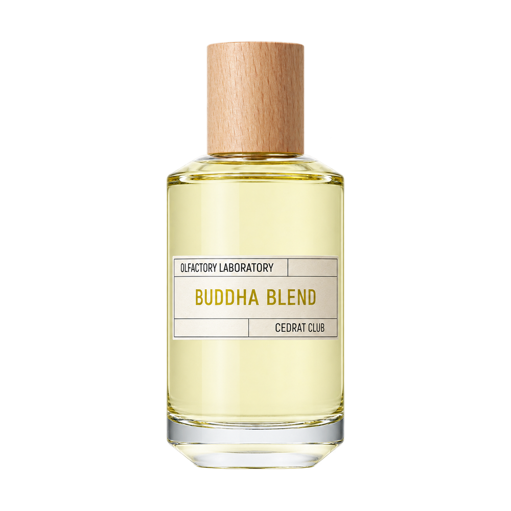Liquides Imaginaires BUDDHA BLEND perfume bottle on transparent background