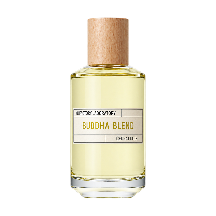 Liquides Imaginaires BUDDHA BLEND perfume bottle on transparent background