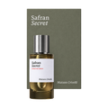 Maison Crivelli Safran Secret bottle and packaging on transparent background