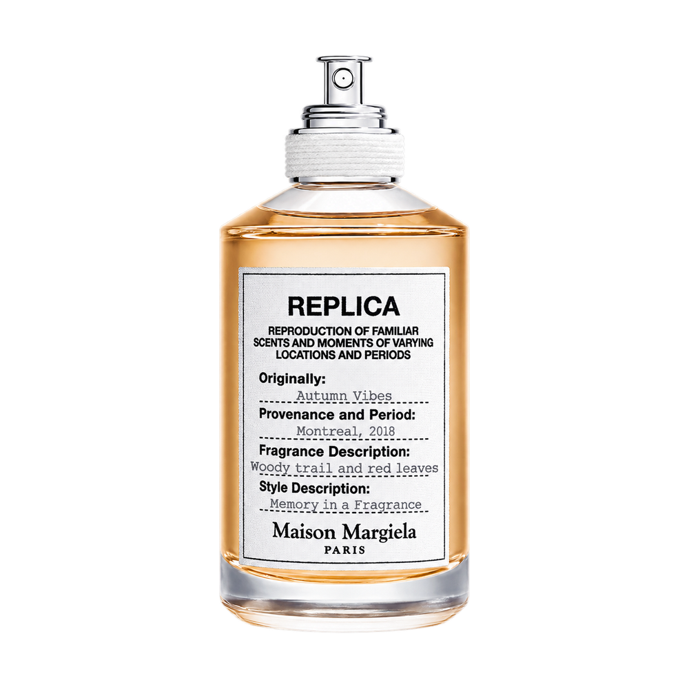 Maison Margiela REPLICA Autumn Vibes Eau de Toilette 100ml bottle — transparent background