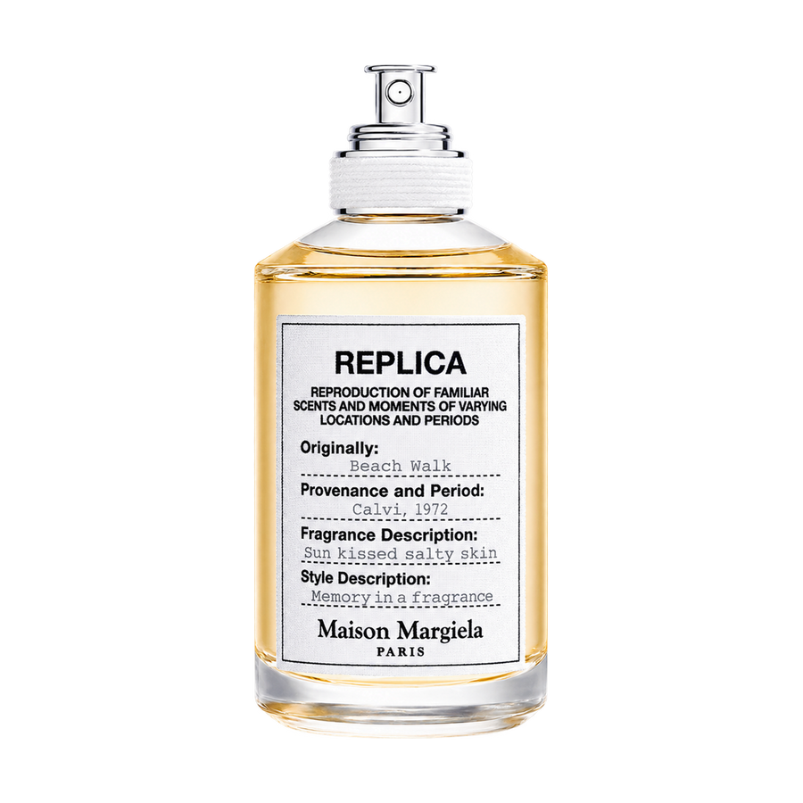 Maison Margiela REPLICA Beach Walk Eau de Toilette 100ml bottle — transparent background