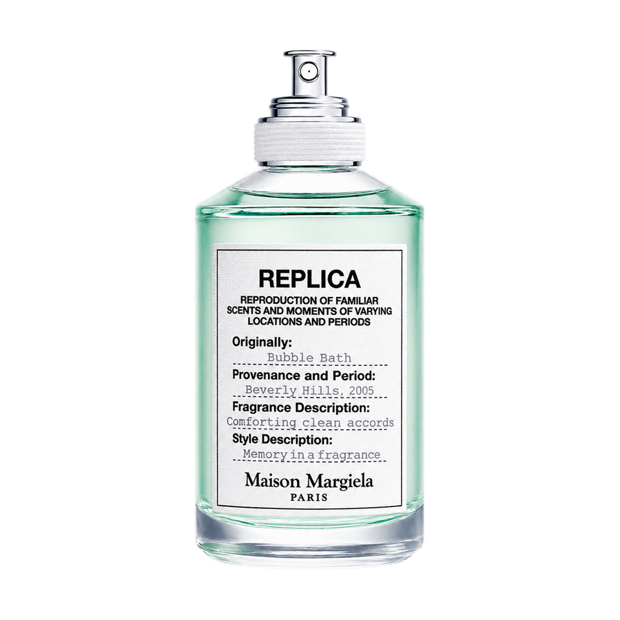 Maison Margiela REPLICA Bubble Bath Eau de Toilette 100ml bottle — transparent background