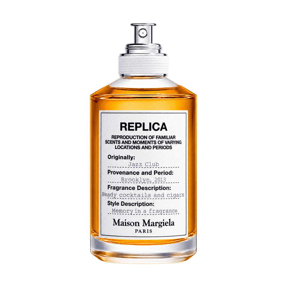 Maison Margiela REPLICA Jazz Club Eau de Toilette 100ml bottle — transparent background