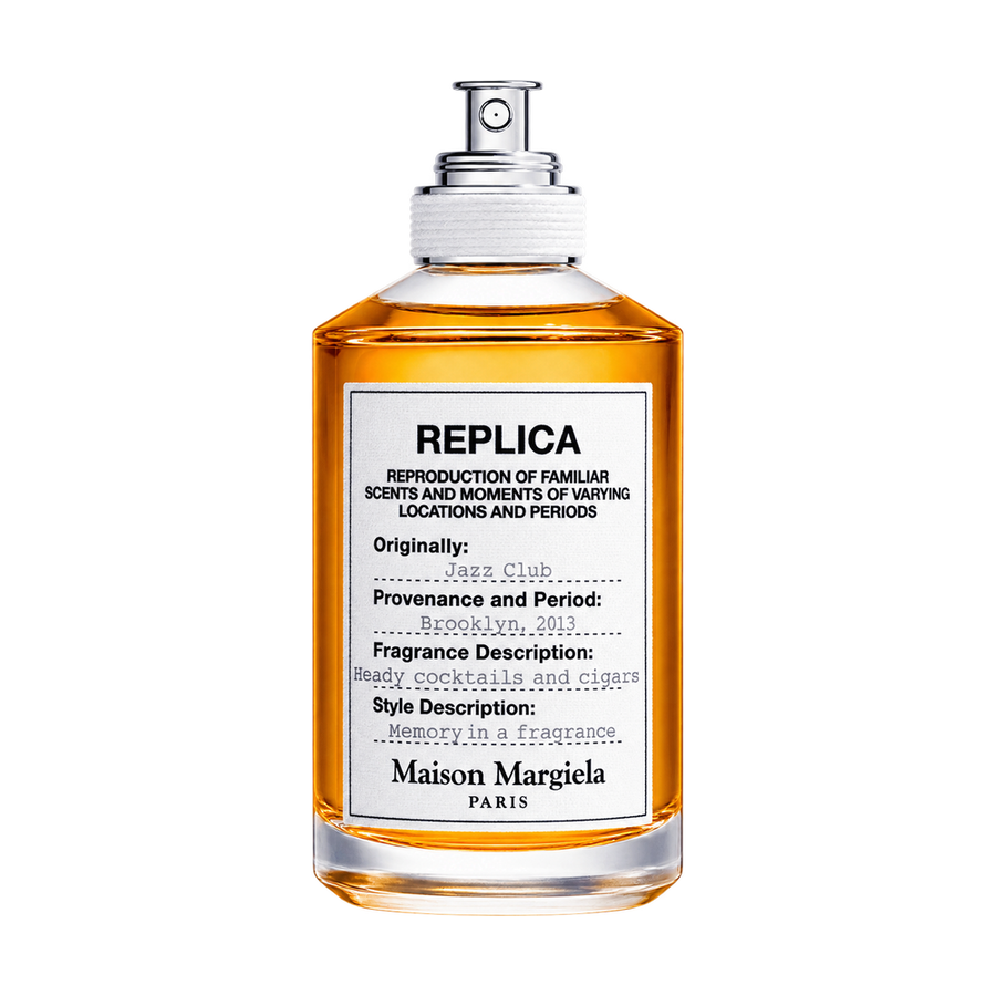 Maison Margiela REPLICA Jazz Club Eau de Toilette 100ml bottle — transparent background