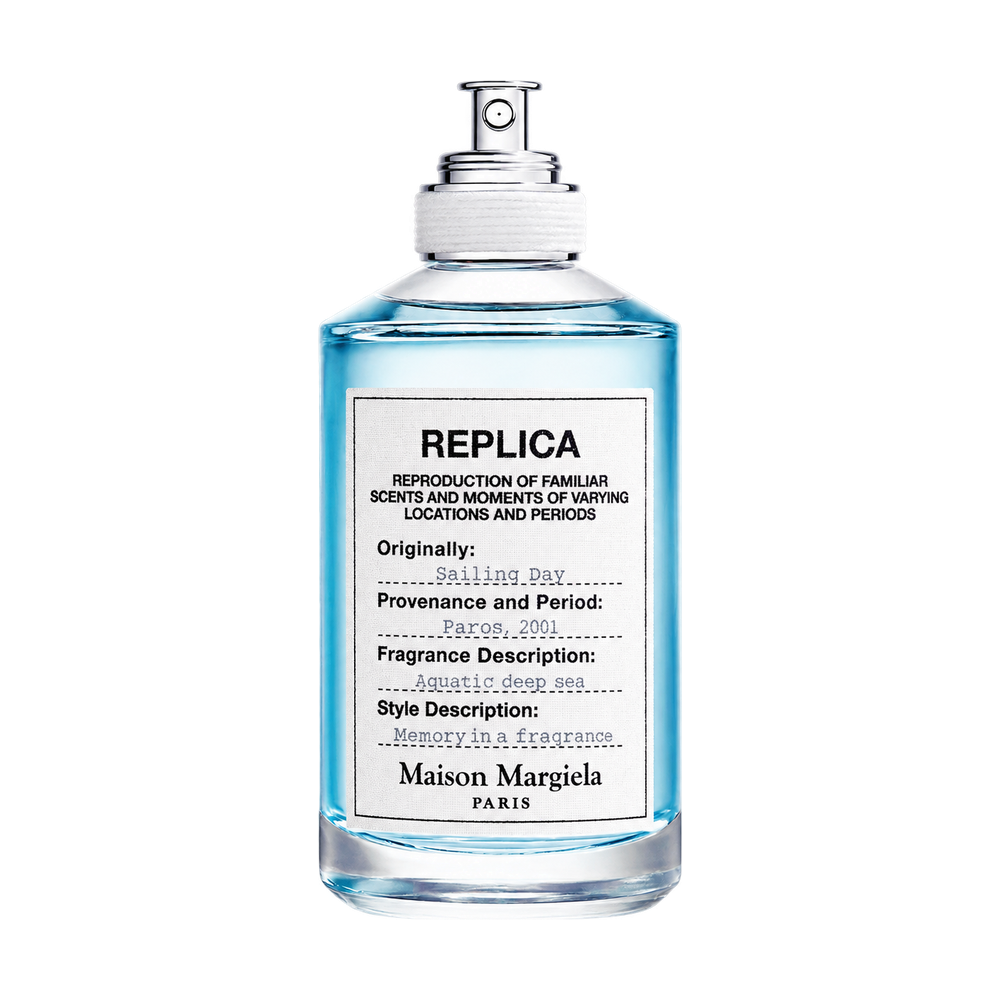Maison Margiela REPLICA Sailing Day Eau de Toilette 100ml bottle — transparent background