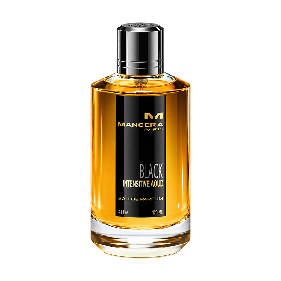 Mancera Black Intensitive Aoud perfume bottle