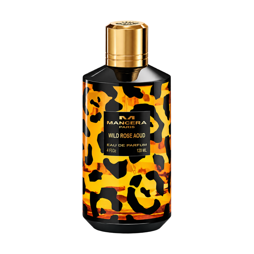 Mancera Wild Rose Aoud perfume bottle