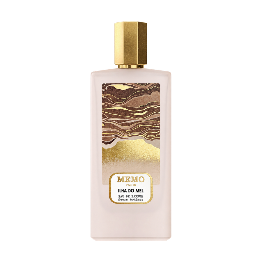 Memo Paris Ilha do Mel perfume bottle on transparent background