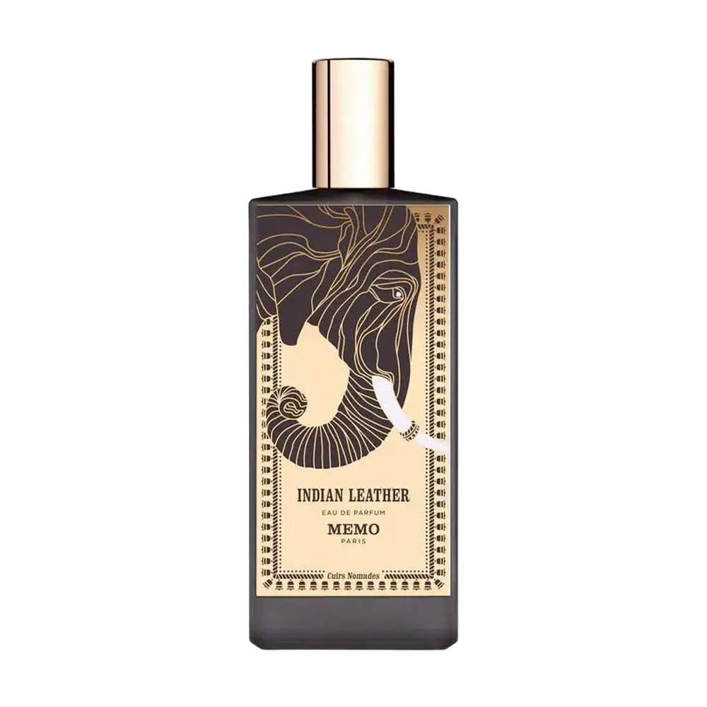 Memo Paris Indian Leather perfume bottle on transparent background