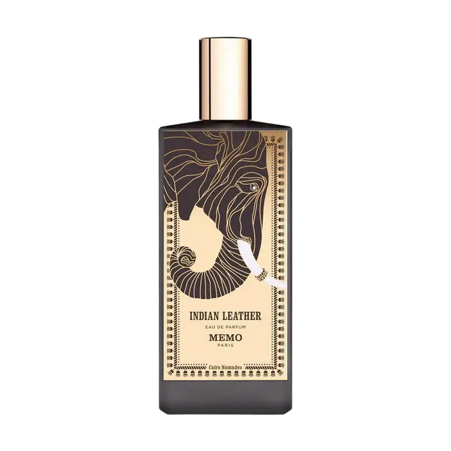 Memo Paris Indian Leather perfume bottle on transparent background