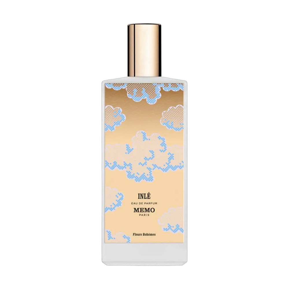 Memo Paris Inlé perfume bottle on transparent background