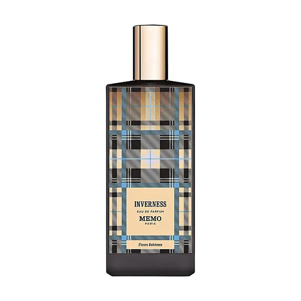 Memo Paris Inverness perfume bottle on transparent background