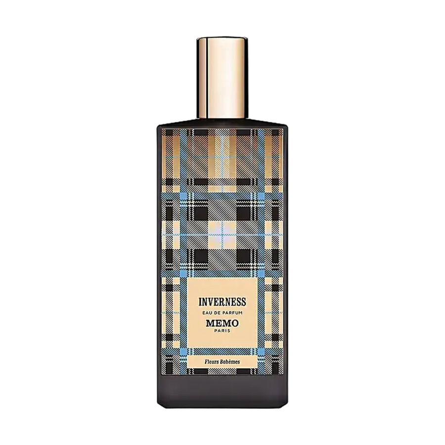 Memo Paris Inverness perfume bottle on transparent background