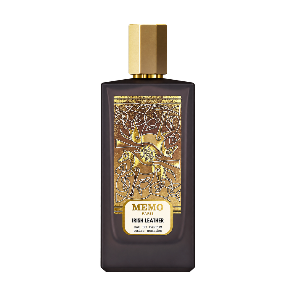 Memo Paris Irish Leather perfume bottle on transparent background
