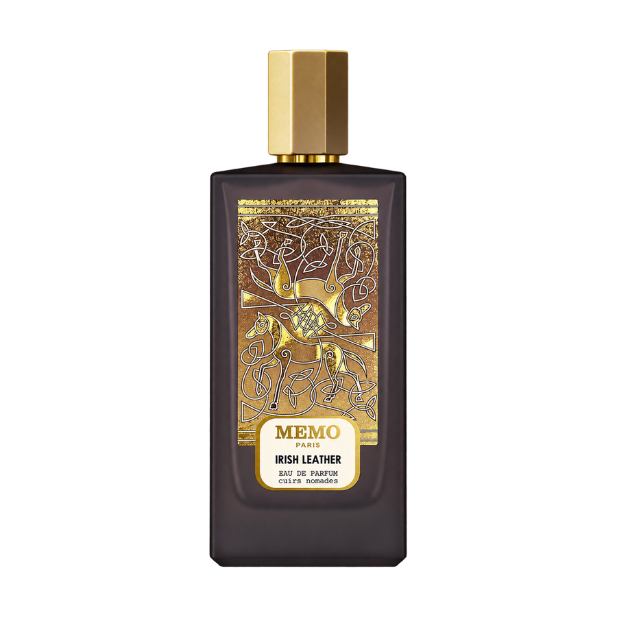 Memo Paris Irish Leather perfume bottle on transparent background