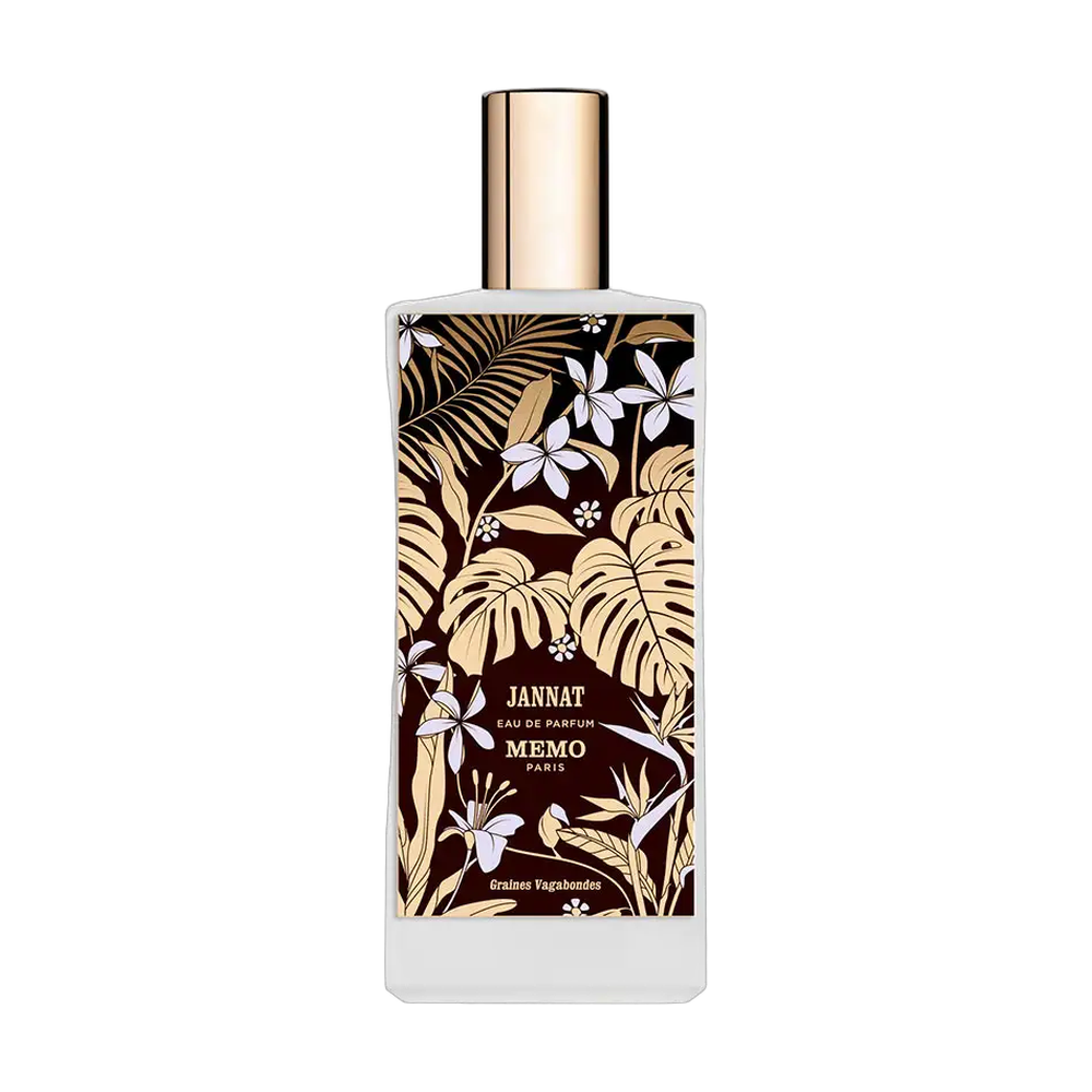 Memo Paris Jannat perfume bottle on transparent background