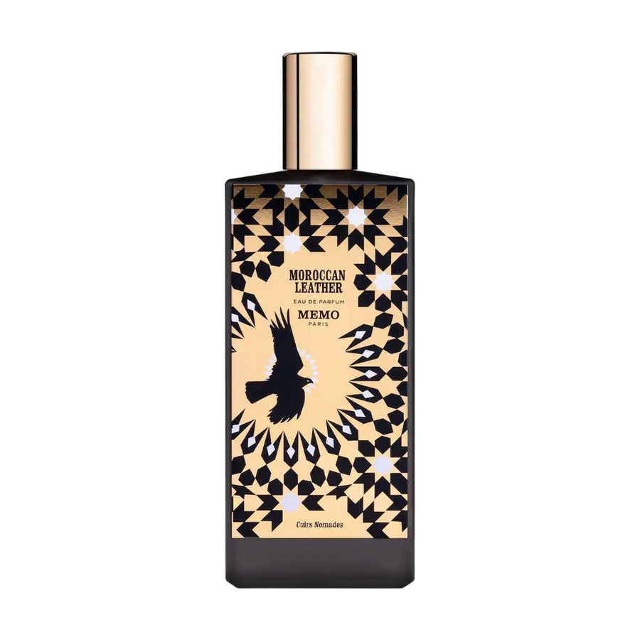 Memo Paris Moroccan Leather perfume bottle on transparent background