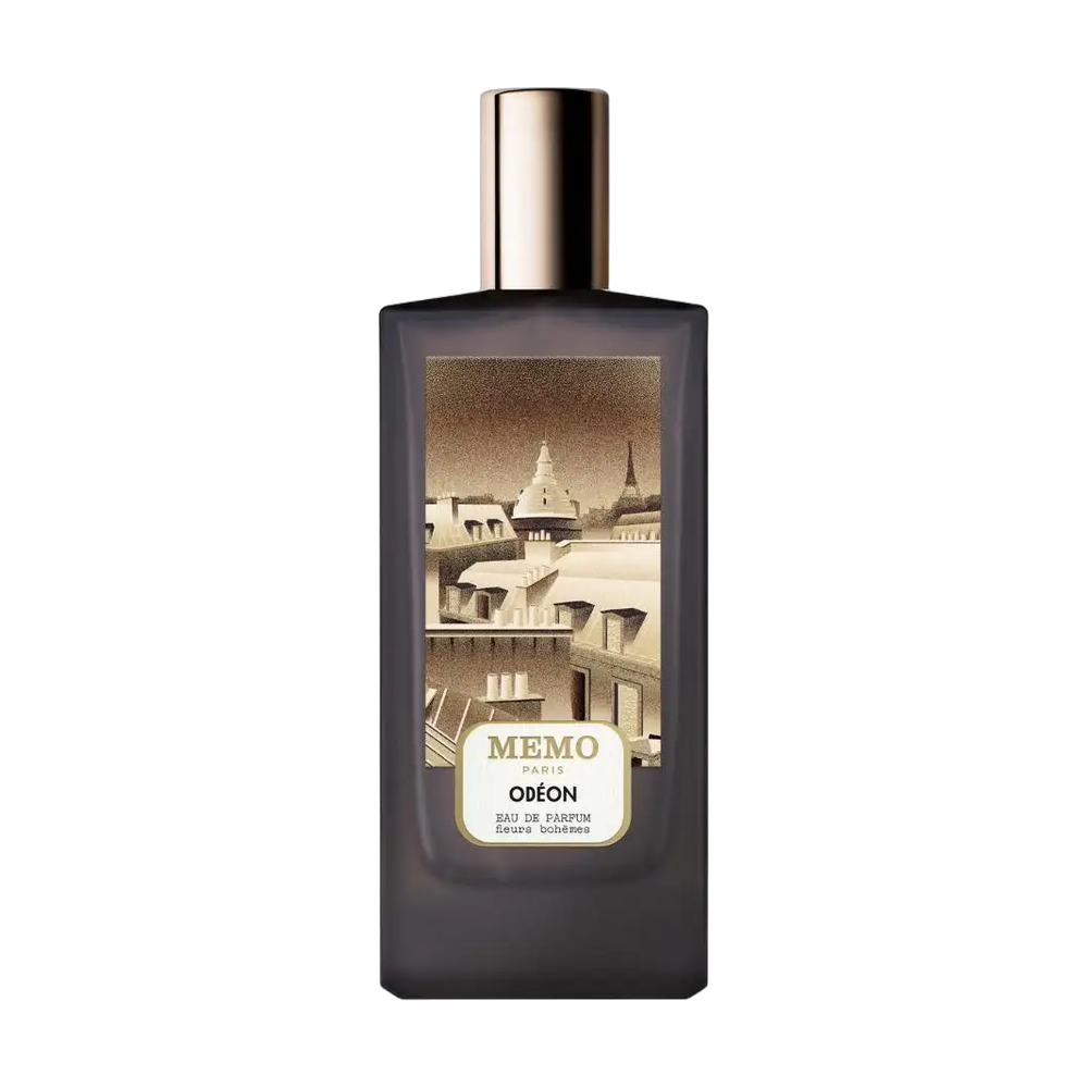 Memo Paris Odéon perfume bottle on transparent background