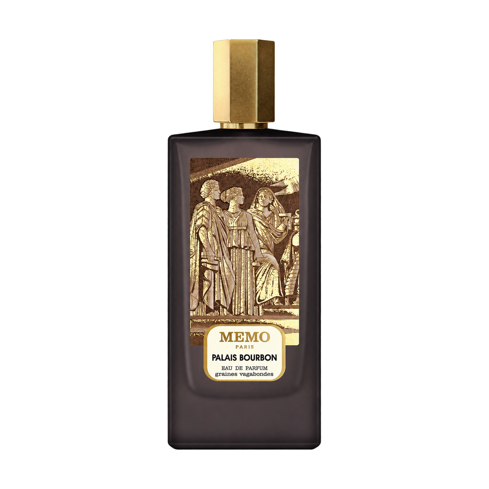 Memo Paris Palais Bourbon perfume bottle on transparent background
