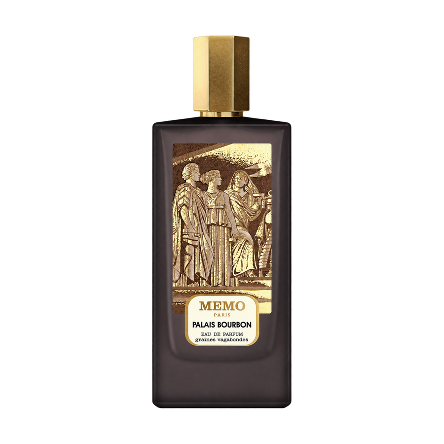 Memo Paris Palais Bourbon perfume bottle on transparent background