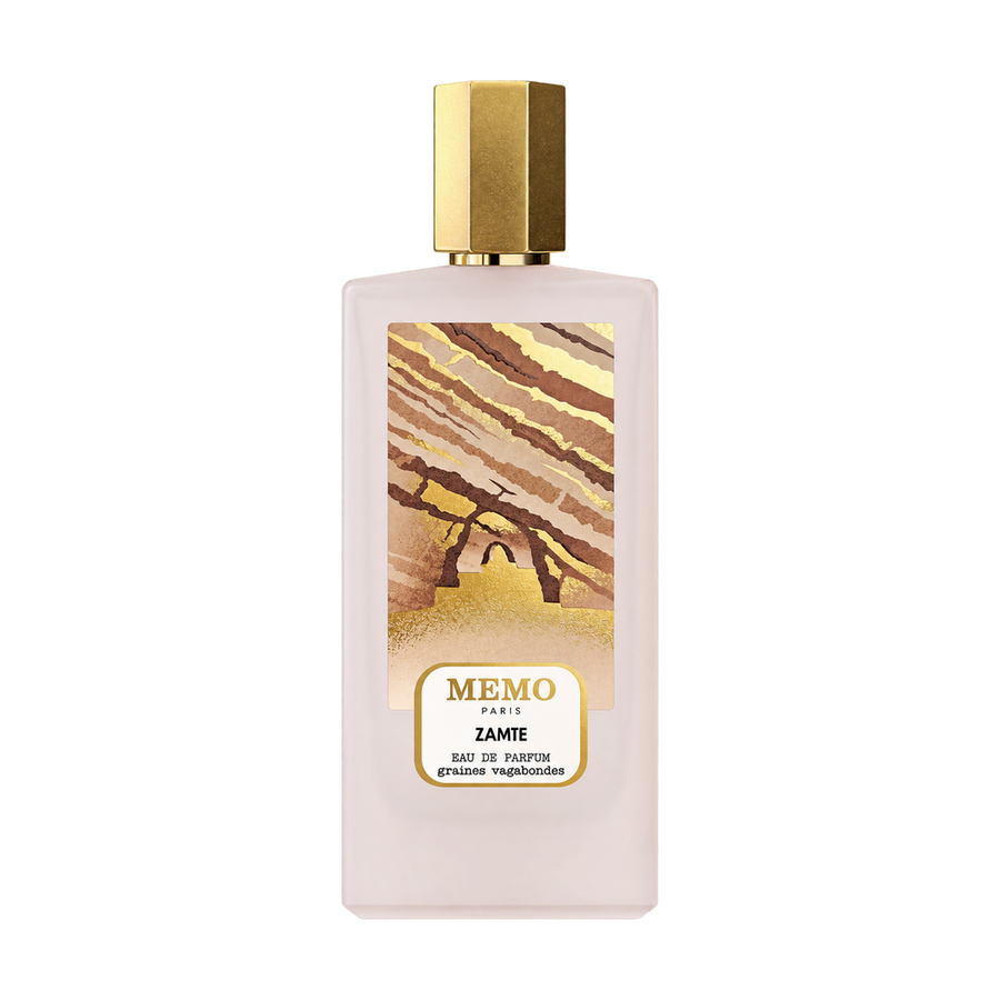 Memo Paris Zante perfume bottle on transparent background