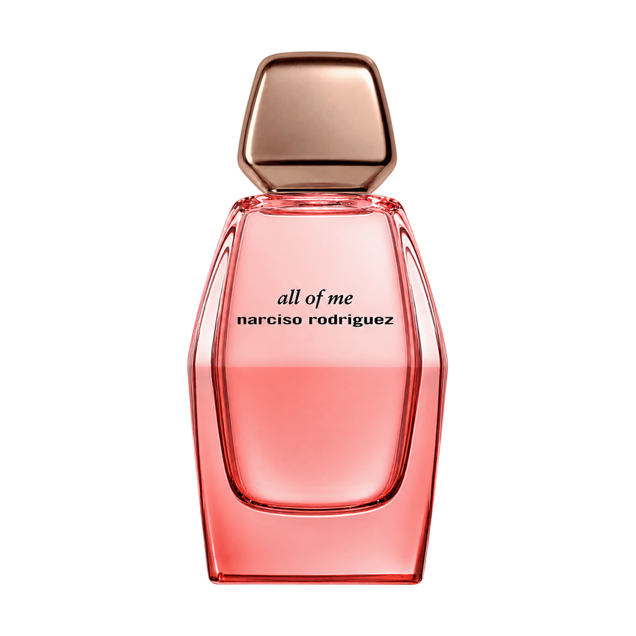 Narciso Rodriguez All of Me Intense perfume bottle on transparent background