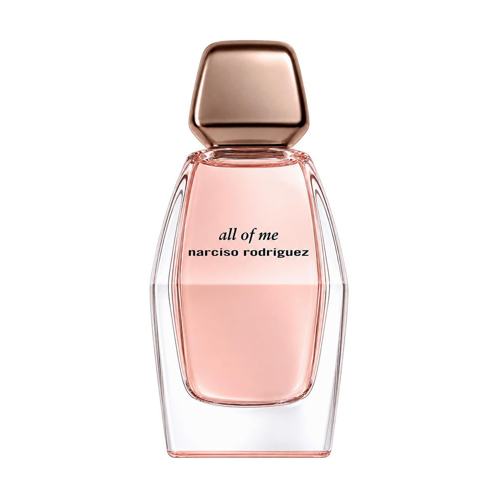 Narciso Rodriguez All of Me perfume bottle on transparent background