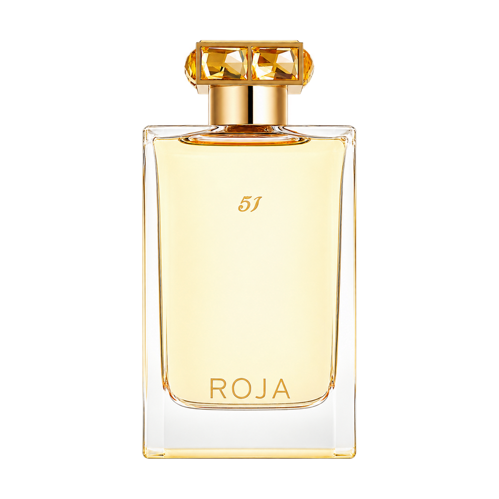 ROJA PARFUMS 51 POUR FEMME EDP 75ML — upright bottle on transparent background