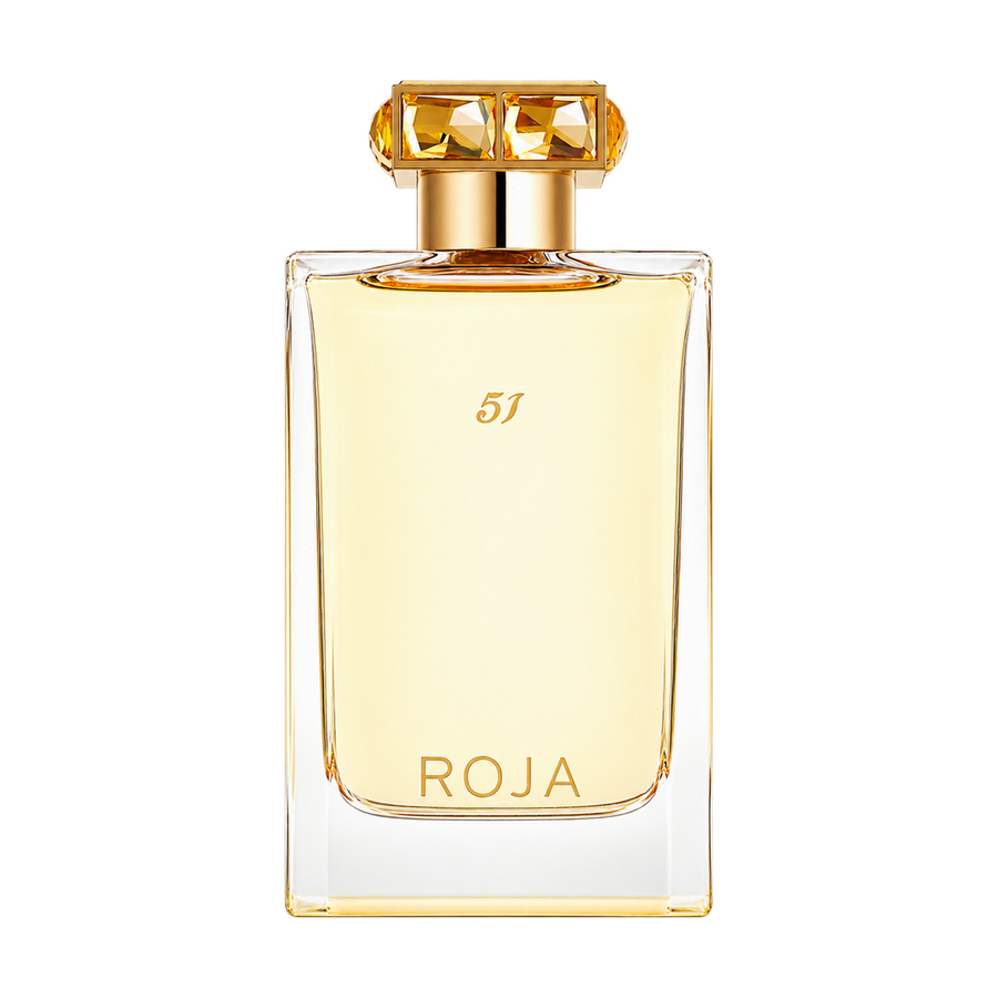 ROJA PARFUMS 51 POUR FEMME EDP 75ML — upright bottle on transparent background