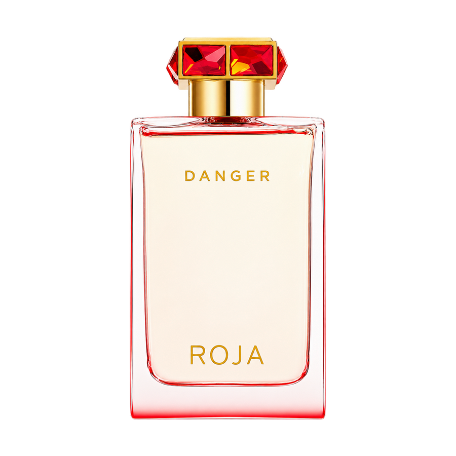 ROJA PARFUMS DANGER POUR FEMME EDP 75ML — upright bottle on transparent background