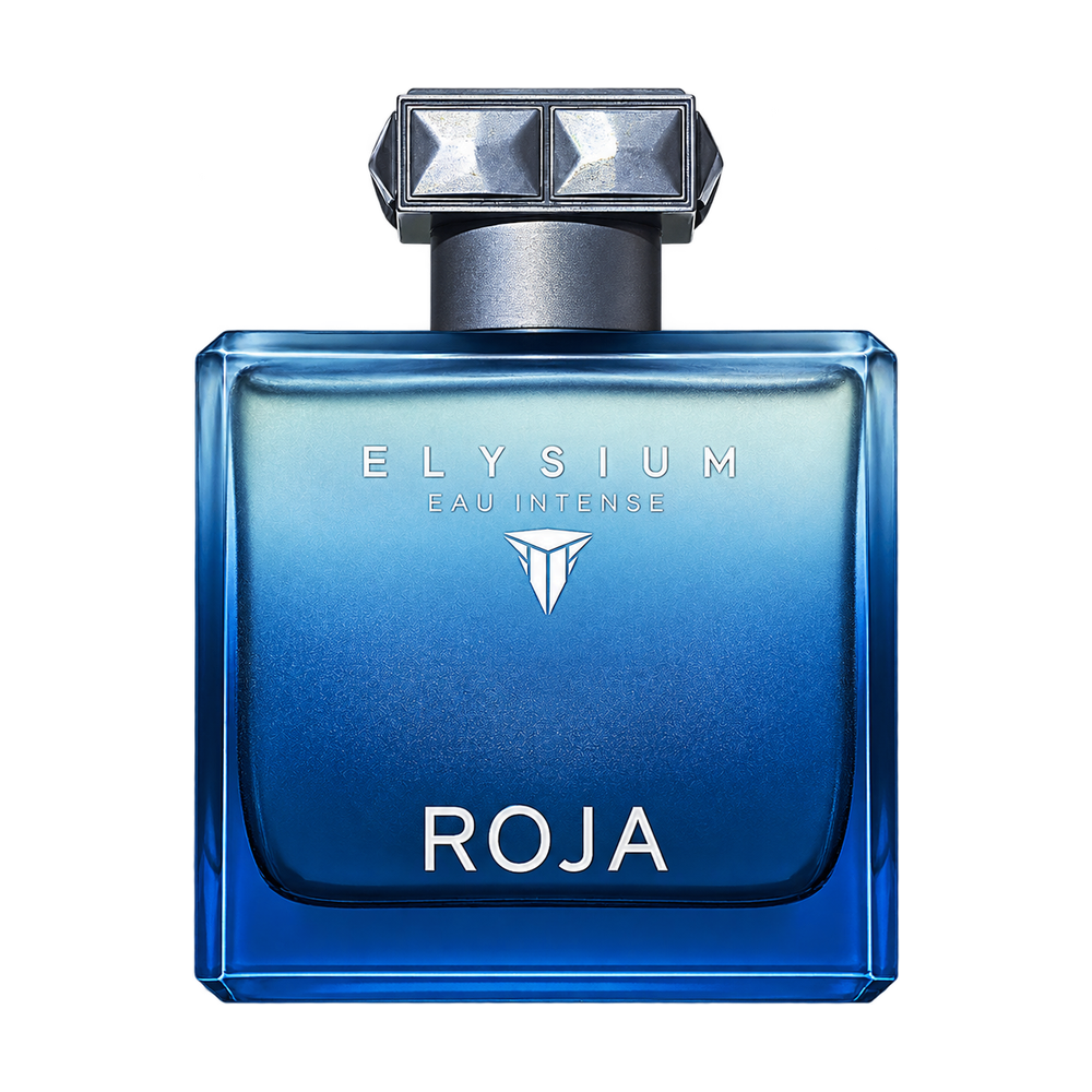 ROJA PARFUMS ELYSIUM EAU INTENSE POUR HOMME EDP 100ML — upright bottle on transparent background