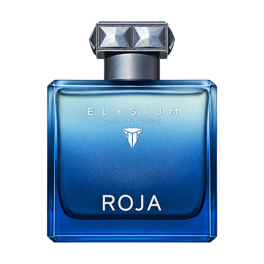 ROJA PARFUMS ELYSIUM EAU INTENSE POUR HOMME EDP 100ML — upright bottle on transparent background