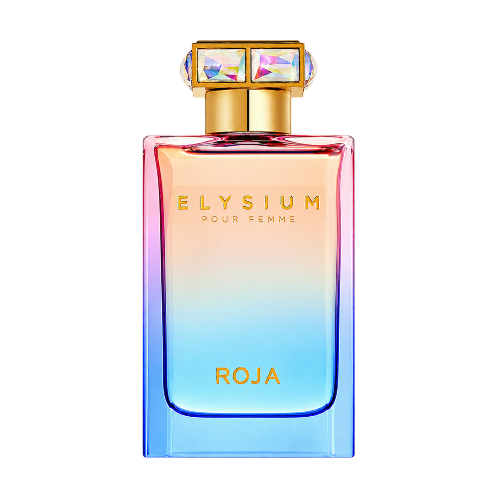 ROJA PARFUMS ELYSIUM POUR FEMME EDP 75ML — upright bottle on transparent background