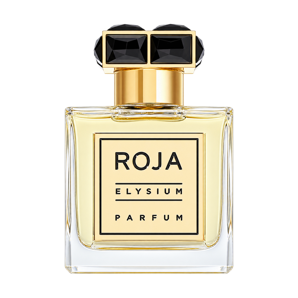 ROJA PARFUMS ELYSIUM POUR HOMME PARFUM 50ML — upright bottle on transparent background